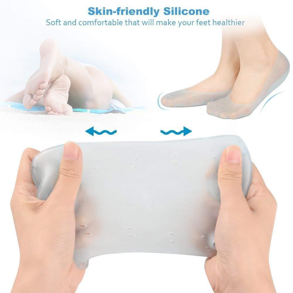 1352 Anti Crack Silicone Gel Foot Protector Moisturizing Socks 1352 Anti Crack Silicone Gel Foot Protector Moisturizing Socks